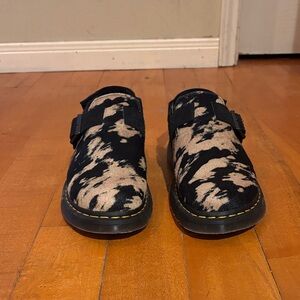 Doc Martens hair-on mules